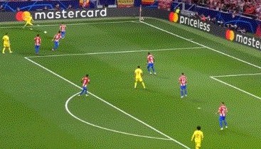 【欧冠】萨拉赫双响 格子追2球染红 马竞2比3利物浦